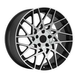 9.5X19" PCD 5x112 Velare 19057-3 ET48 73.10 mm Santoroni Black Diamond