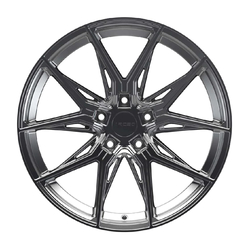 9.5X19" PCD 5X114.3 Arceo Wheels 19177 BLACK HYPER MARSIELLE ET40 73.1 mm