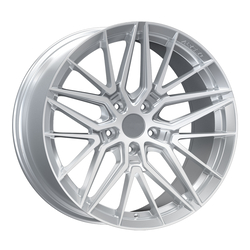 9.5X19" PCD 5X114 Arceo Wheels  19193 SILVER DIAMOND SEVILLA ET40 73.1 mm