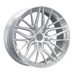 9.5X19" PCD 5X120 Arceo Wheels ARC-19193-26 ET37 Silver Diamond 72.6 mm