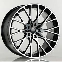 9.5X19" PCD 5X120 RC 197 BLACK DIAMOND ET40 72.6 mm