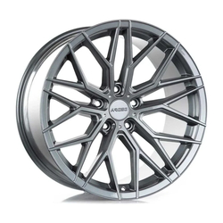 9.5X19" PCD 5X120 Truva Wheels 183 ET40 72.6 mm SILVER