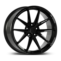 9.5X20" PCD 5X120 Arceo Wheels 20235-K2 ET37 63.40 mm Gloss Black