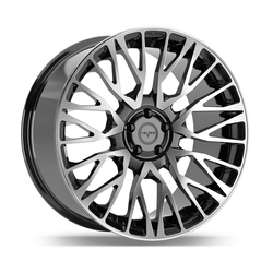 9.5X22" PCD 5X108 Velare 22082 ET33 63.40 mm Santorini Black Diamond