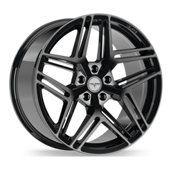 9.5X22" PCD 5X108 Velare 22180 ET42 67.10 mm Santorini Black Diamond