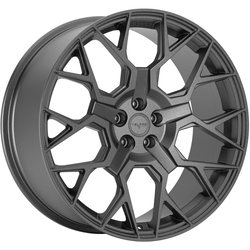 9.5X22" PCD 5X112 AGT Wheels 183  ET45 66.60 mm Matt Füme