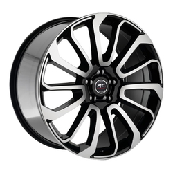 9.5X22" PCD 5X120 RC 959 BLACK DIAMOND ET45 72.6 mm