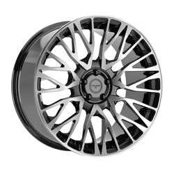 9.5X22" PCD 5x120 Velare 22082 ET33 74.10 mm Black Diamond