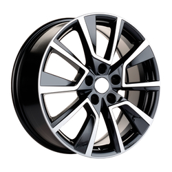 9.0X18" PCD 5x112 Kormetal Jant DY1078 Black Diamond ET48 66.6 mm