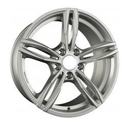 9.0X18" PCD 5x120 Truva Wheels 5003 Silver ET50 72.6 mm