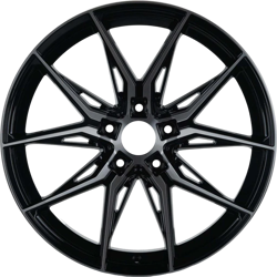9.0X20" Arceo Wheels ARC 20177 Black Diamond PCD 5x120 ET30
