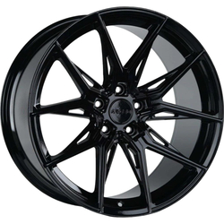 9.0X20" Arceo Wheels ARC 20177 Glossy Black PCD 5x120 ET30