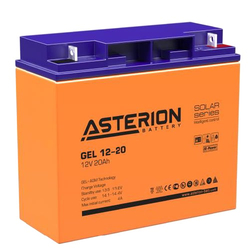 12V20Ah Asterion Akü GEL 12-20 L+ AGM