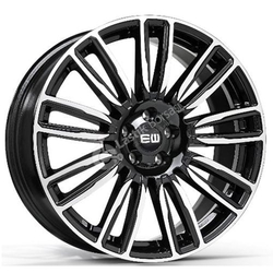 8.5X19" Elit Jant EW06MR BLP PCD 5x120 ET45