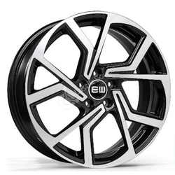 7.5X18" Elit Jant EW09KR BLP PCD 5x108 ET49