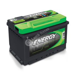 12V 60Ah Energy Akü Tam Kapalı R+
