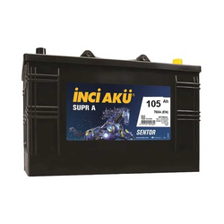 12V 105Ah İnci Akü Supr A Sentor (Alçak)