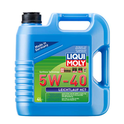 LIQUI MOLY Leichtlauf HC7 5W-40 4 Litre Motor Yağı