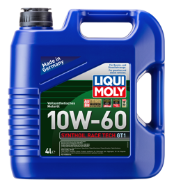 LIQUI MOLY Synthoil Race Tech GT1 10W-60 4 Litre Motor Yağı