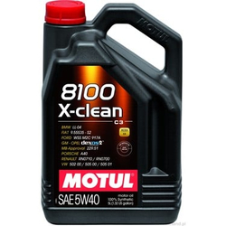 MOTUL 8100 X-Clean 5W-40 4 Litre Motor Yağı