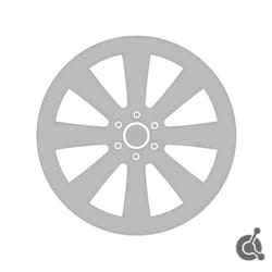 6.5X16" PCD 5X100 CMS 466 ET35 67.20 mm Racing Silver