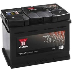 12V 60Ah Yuasa YBX3000 Tam Bakımsız Tırnaklı