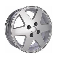 5.5X14" PCD 4X98 Powcan Jant BK-5163 ET34 Silver 58.6 mm