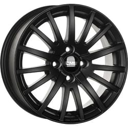 6.5X15" PCD 5X100 CMS 465 ET43 57.10 mm Complete Matt Black