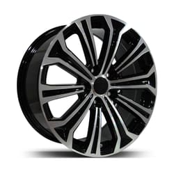 6.5X15" PCD 5X114,3 Dedika DY-605 ET39 Black Machined 60.1 mm