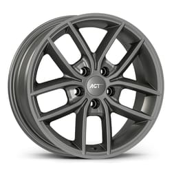 6.5X16" PCD 4X100 AGT Wheels 16255 ET38 Matt Titan 67.10 mm