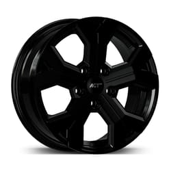 6.5X17" PCD 5X114 AGT Wheels 17260 ET40 66.10 mm Santorini Black