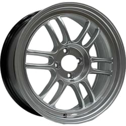 7.0X16" PCD 4X100 Powcan Jant BK-808 SILVER ET35 73.1 mm
