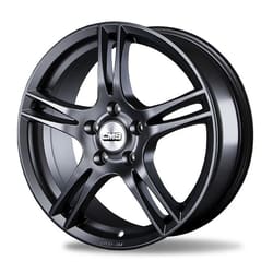 7.0X16" PCD 5X100 CMS 352 ET41 57.10 mm Complete Matt Black