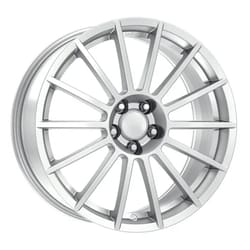 7.5X17" PCD 4X100 DJ Jant 636 SILVER ET35 67.1 mm