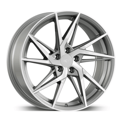 8.0X18" PCD 5x115 AGT Wheels 18259 ET38 70.20 mm Silver Diamond