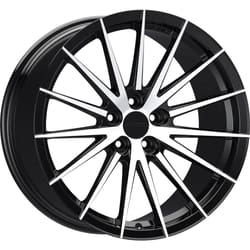 8.5X19" PCD 5X114.3 Arceo Wheels ARC-S1011-30 ET35 Black Diamond Lisbon 73.1 mm