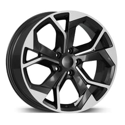 8.5X19" PCD 5X112 AGT Wheels 19252 RS-01 ET35 Titan Diamond 66.5 mm