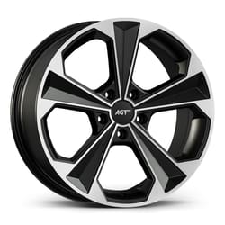 9.0X20" PCD 5x108 Oxigin 20062 Bavyera ET38 72.60 mm Matt Black Diamond