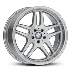 9.5X19" PCD 5X120 AGT Wheels 19257-2 ET27 72.60 mm Silver Diamond