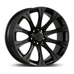 10.0X19" PCD 5X120 AGT Wheels 19175-2 ET20 72.60 mm Gloss Black