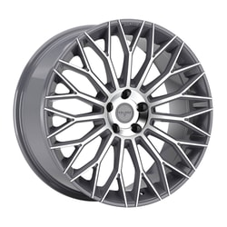 10.0X20" PCD 5x120 AGT Wheels 20119-4 ET38 72.60 mm Corris Grey Diamond