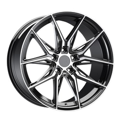 10.0X20" Arceo Wheels ARC 20177 Black Diamond PCD 5x112 ET40
