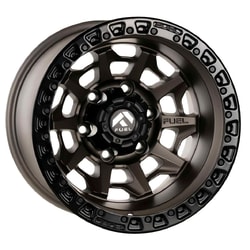 10X15" PCD 5X139.7 Arceo Wheels  1261 ET44 110 mm MATT BRONZE BLACK LIP