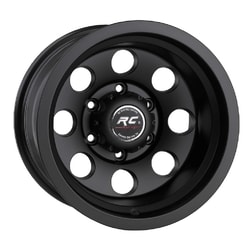 10X16" PCD 6x114.3 Truva Wheels 158 Matt Black ET40 66.1 mm