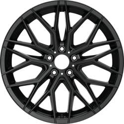 10X20" PCD 5X114.3 Arceo Wheels ARC-20141-20 ET40 BLACK VALENCIA 73.1 mm