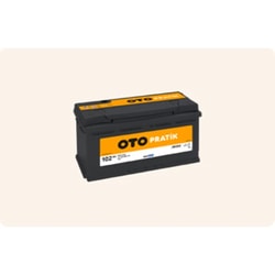 12V 102Ah Otopratik Akü Tam Bakımsız Tırnaklı L5
