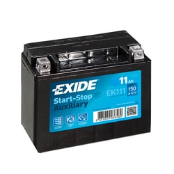 12V 15Ah Exide Auxiliary M12 Standard L+