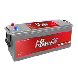 12V 225Ah FD Power Plus Büşonlu R+ HD  D6 Akü