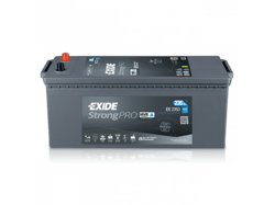 12V 235Ah Exide Strong Pro EFB + Fully Closed R+ Side