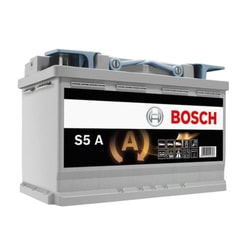 12V 55 Ah Bosch Akü S5 Yüksek Dar Kutup L+